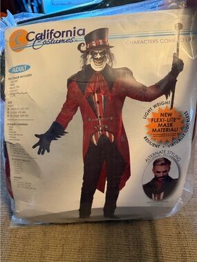 California Costumes Red Ringmaster Mens Costume